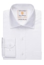 Altare Single Cuff Shirt Cotton Herringbone
