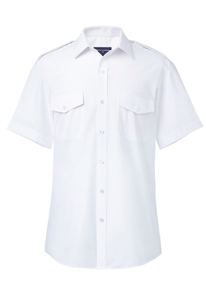 [7824A-140] Orion Slim Fit S/S Pilot Shirt (140)