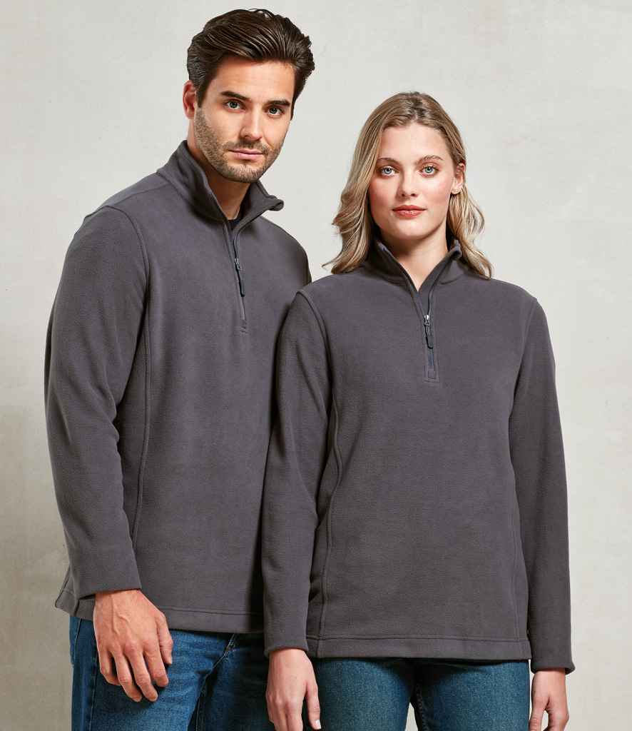 PR831 Premier Unisex Recyclight® 1/4 Zip Fleece