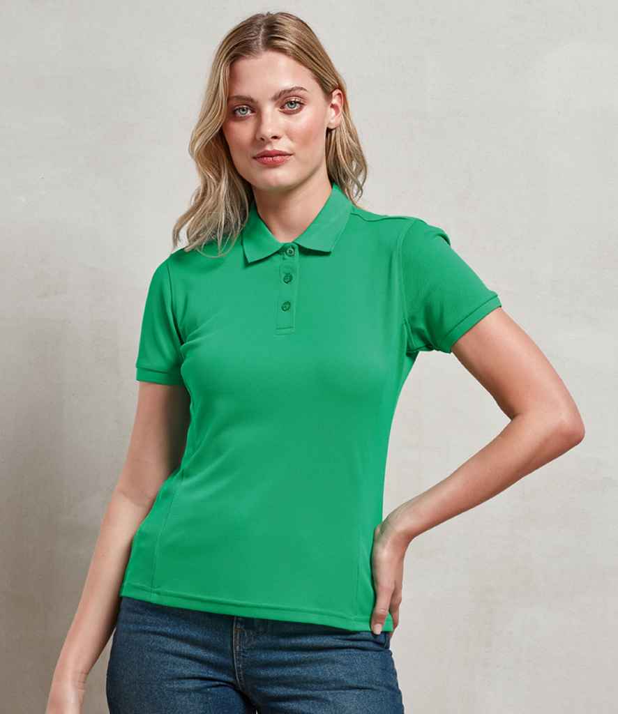PR632 Premier Ladies Plus Piqué Polo Shirt