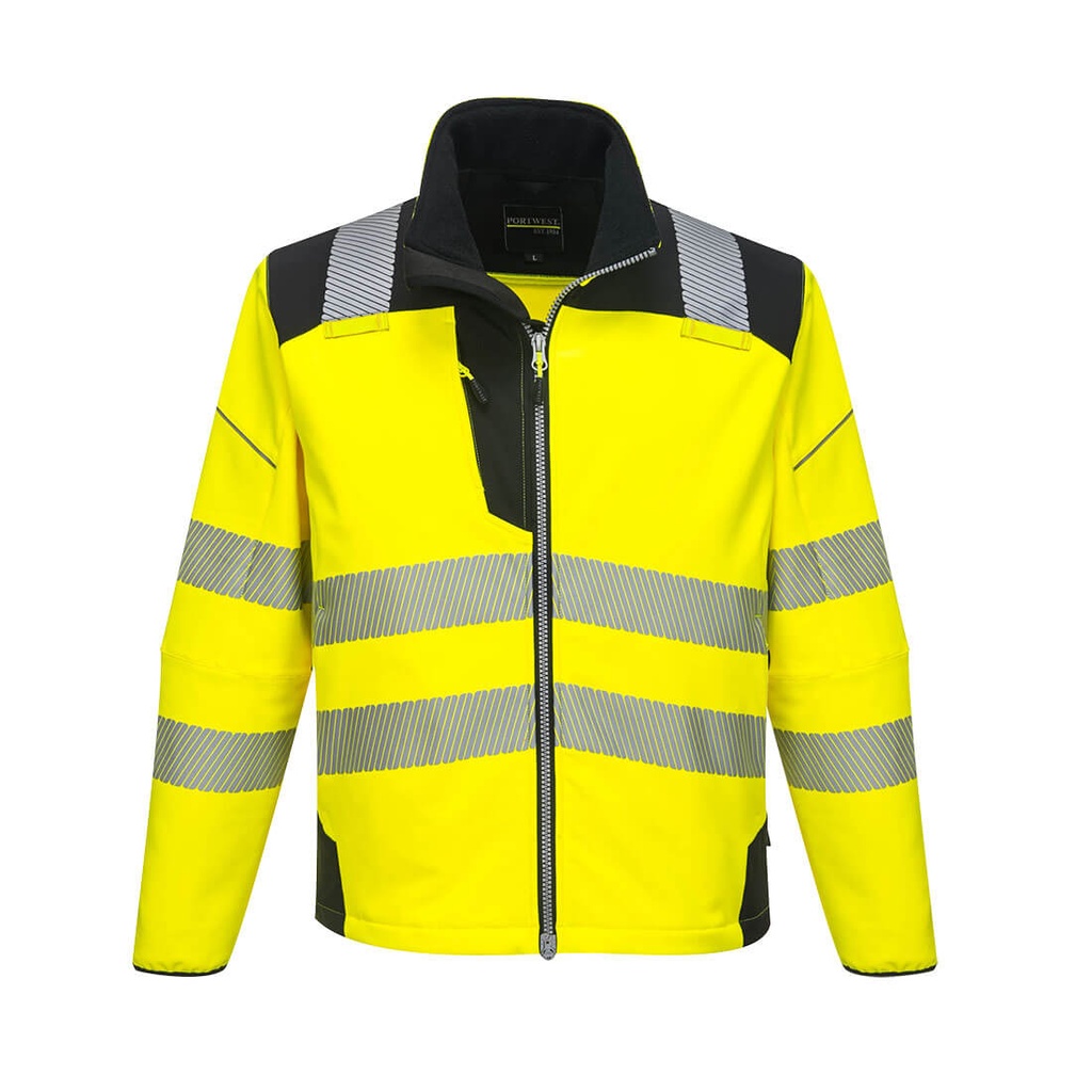  PW3 Hi-Vis Softshell (3L) Yellow/Black
