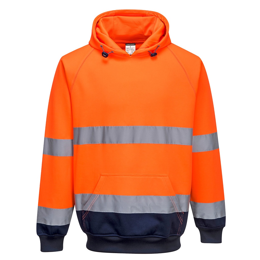 Hi-Vis Contrast Hoodie B316