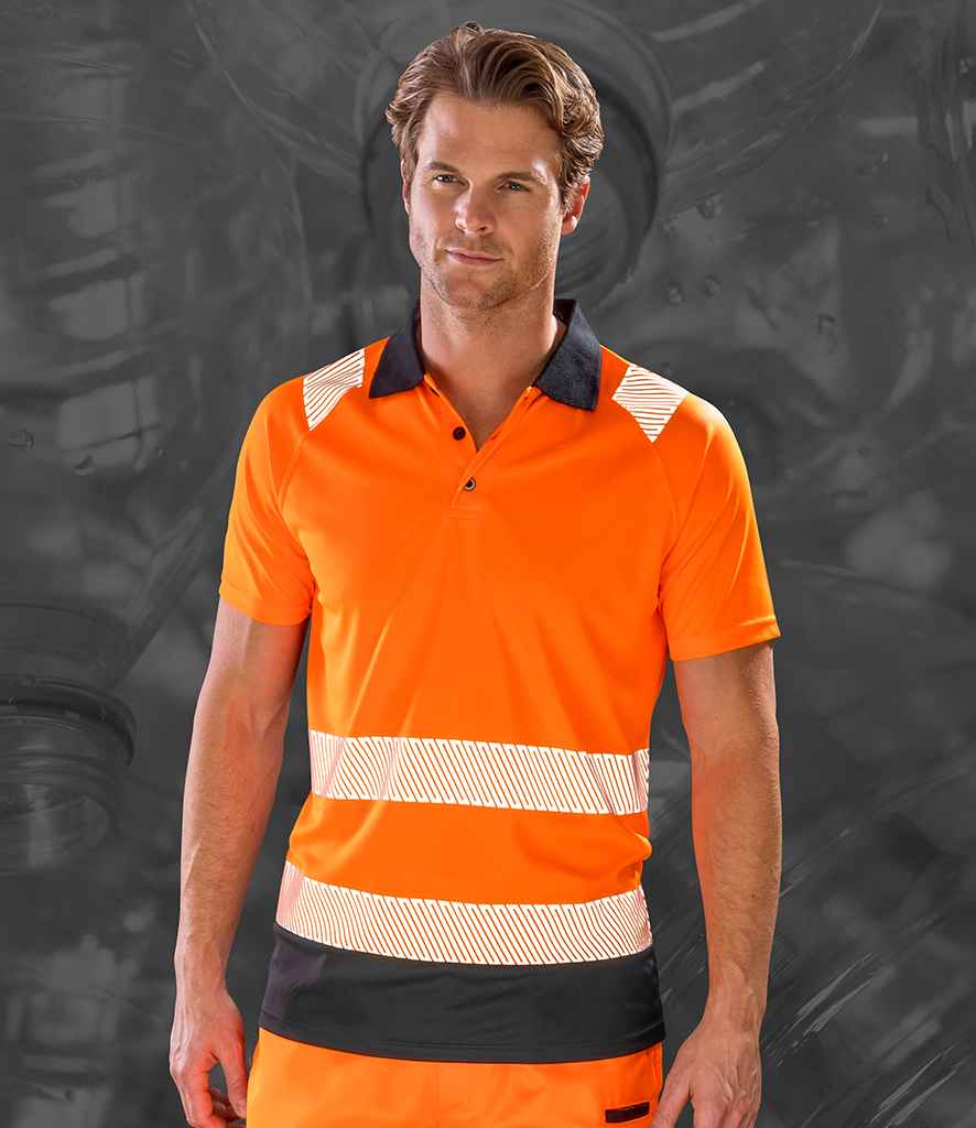 Result Genuine Recycled Safety Polo Shirt 