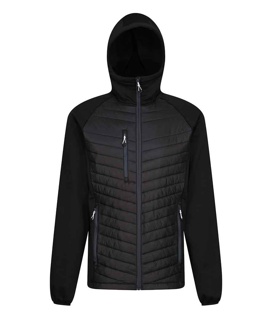 Regatta Navigate Hybrid Jacket - TRA549 - Black / Seal Grey