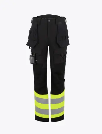 Regatta Men's Hi-Vis X-Pro Stretch Holster Trousers - Class 1 