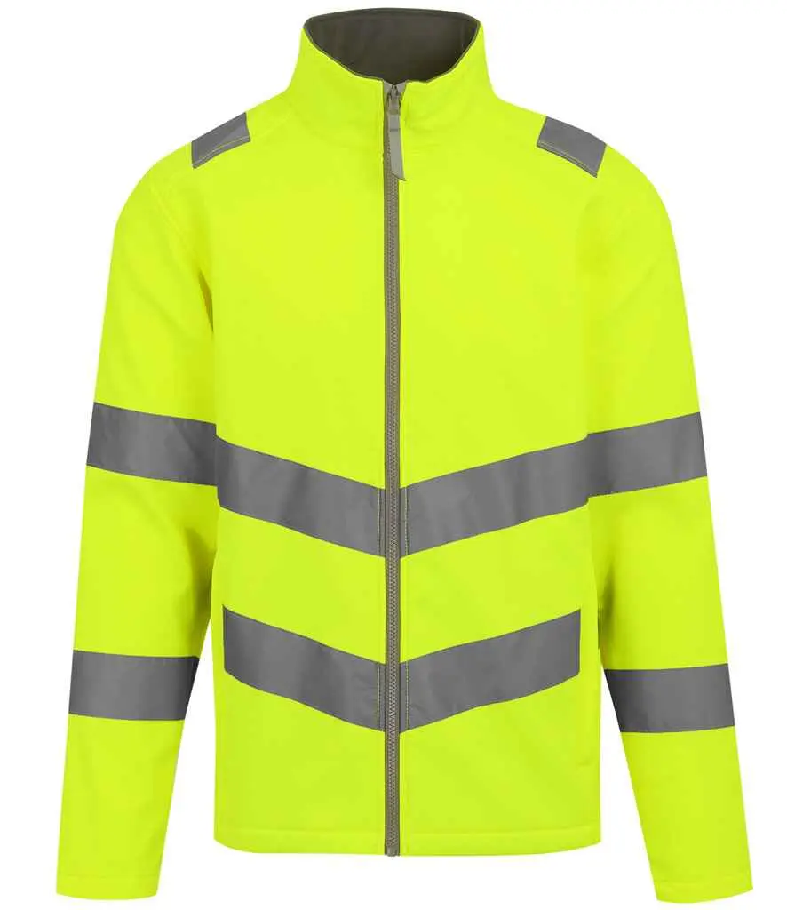 Regatta High Visibility Pro Contract Ablaze Soft Shell Jacket 