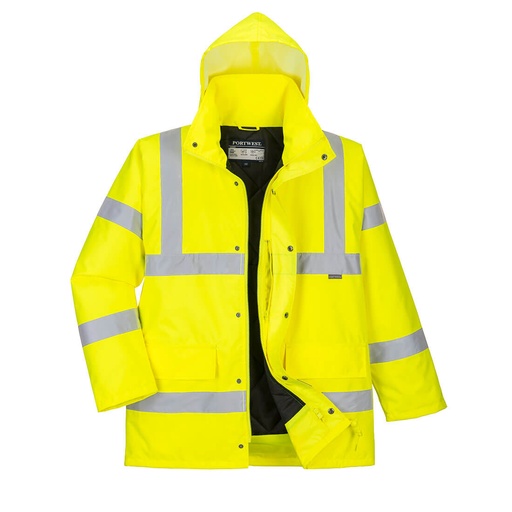 Hi-Vis Breathable Winter Traffic Jacket
Yellow