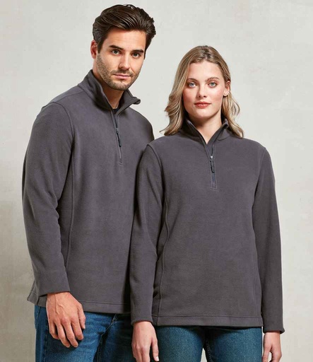 PR831 Premier Unisex Recyclight® 1/4 Zip Fleece