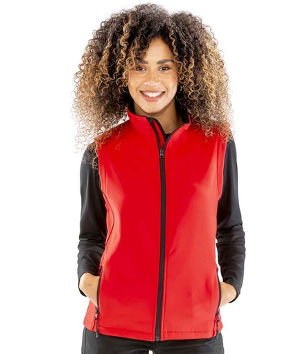 Result Core Ladies Printable Soft Shell Bodywarmer 