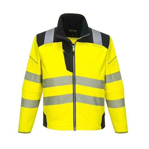  PW3 Hi-Vis Softshell (3L) Yellow/Black