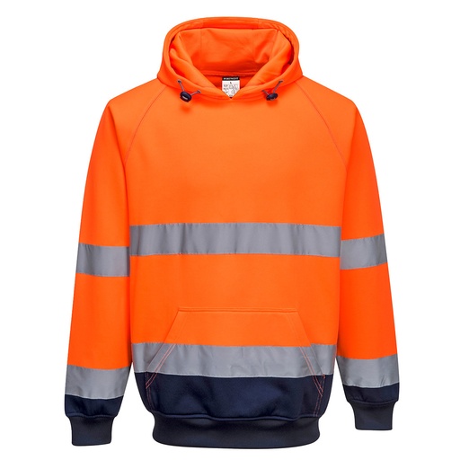 Hi-Vis Contrast Hoodie B316